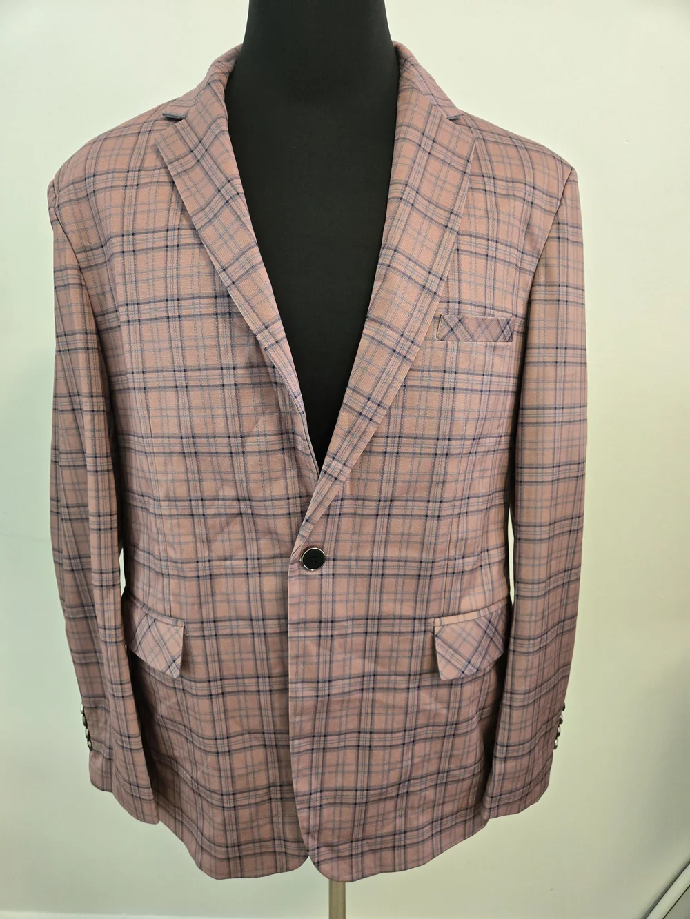 Cloud Style Mens Casual 1 Buttons Jacket Blazer Sport Coat Size XL